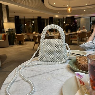 کیف مرواریدی لاکچری
